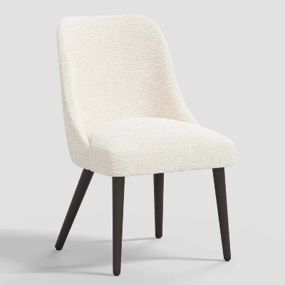 Geller Modern Dining Chair Sheepskin Natural - Threshold™: Armless, Ash Frame, Upholstered, 250lb Capacity 4 Geller Modern Dining Chair Sheepskin Natural - Threshold™: Armless, Ash Frame, Upholstered, 250lb Capacity - Image 4