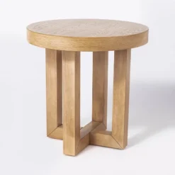 Rose Park Round Wood End Table - Threshold™ Designed With Studio McGee -Home Living GUEST bbc5fd7a 6ff3 4d62 9c19 1c8ed8c764dd