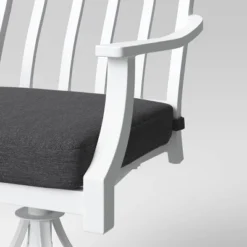 2pc Fairmont Metal Rocking Outdoor Patio Dining Chairs Swivel Chairs Charcoal - Threshold™ -Home Living GUEST bd2cdbfa 78eb 45cb b997 aff81b84d029