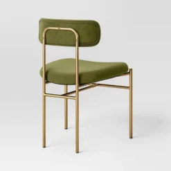 Orion Luxe Dining Chair With Brass Legs Olive Green Velvet - Threshold™ 8 Orion Luxe Dining Chair With Brass Legs Olive Green Velvet - Threshold™ -Home Living GUEST bd8c2c24 3b6e 489d 8089 ea0e4734f388