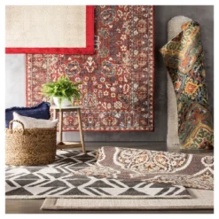 Lanham Marble Top Side Table Brown - Threshold™ -Home Living GUEST be66e1fe 266d 43f9 a6ab ec308d68360a