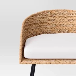 Landis Woven Backed Counter Height Barstool With Cushion - Threshold™ -Home Living GUEST c18a7cf5 b81b 49fe b059 d3a3ada34037