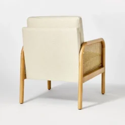 Cane Accent Chair Cream - Threshold™ Designed With Studio McGee -Home Living GUEST c3b7aa99 ef8b 4f9c b559 bc3c05b28bb3