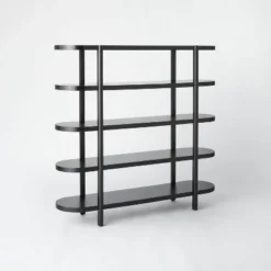 57" Portola Hills 5 Shelf Horizontal Bookcase - Threshold™ Designed With Studio McGee -Home Living GUEST c3e902ad 7687 483a a885 6a70b1341eb1