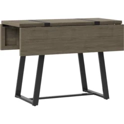 Brimfield Metal Base Extendable Dining Table Brown - Threshold™ 6 Brimfield Metal Base Extendable Dining Table Brown - Threshold™ -Home Living GUEST c4bbb164 0ea0 4507 8b94 e6b05687e2be