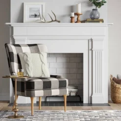 Londonberry Turned Accent Table Brass - Threshold