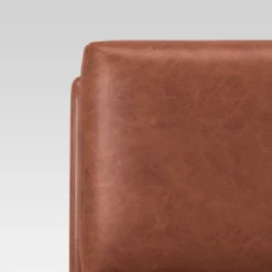 Gelbin Faux Leather Slipper Chair With Wood Legs - Threshold™ 7 Gelbin Faux Leather Slipper Chair With Wood Legs - Threshold™ -Home Living GUEST ca30ad32 100b 42bf 8d48 be6ce0a7edc1