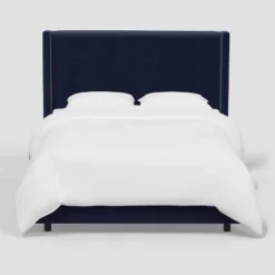 Austin Wingback Bed In Velvet - Threshold™