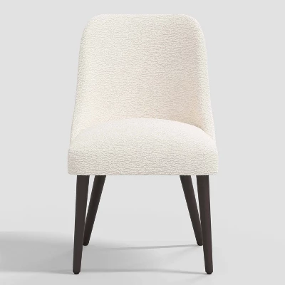 Geller Modern Dining Chair Sheepskin Natural - Threshold™: Armless, Ash Frame, Upholstered, 250lb Capacity 2 Geller Modern Dining Chair Sheepskin Natural - Threshold™: Armless, Ash Frame, Upholstered, 250lb Capacity - Image 2