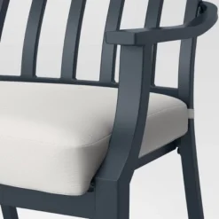 Fairmont 2pk Stationary Patio Dining Chairs, Outdoor Furniture - Linen - Threshold™ -Home Living GUEST d02ae556 c6d1 4bb0 bfa4 2cb0ace11907