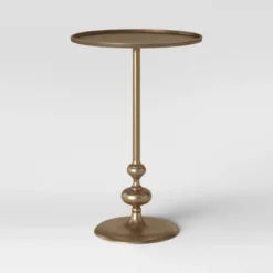 Londonberry Turned Accent Table Brass - Threshold 10 Londonberry Turned Accent Table Brass - Threshold -Home Living GUEST d25fc13c e72a 48a7 a4ae 5073d83ccc11