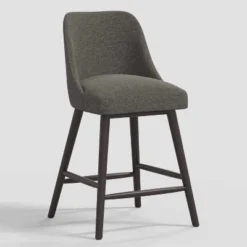 Geller Counter Height Barstool In Textured Linen - Threshold™ -Home Living GUEST d433e1af a53e 48c4 9ffc 9c6a33dce994
