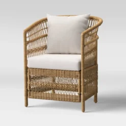 Mulberry 3pc Patio Chat Set - Natural - Threshold™ -Home Living GUEST d697f25a 633a 4696 a0ba 02dbdd03ac0d