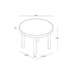 Northvale Round Wood Dining Table - Threshold™ Designed With Studio McGee -Home Living GUEST d6a4b332 213c 4a65 807a feb3bf9b8317