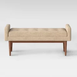 Verken Mid Century Modern Settee Bench - Threshold™ -Home Living GUEST d8113748 d30c 4295 9806 6a553d0c244b