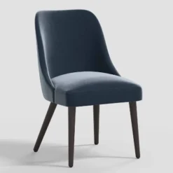 Geller Modern Dining Chair In Shiny Velvet Mystere - Threshold™ -Home Living GUEST d8c22adb d940 4773 9c66 c16c60b6aae5