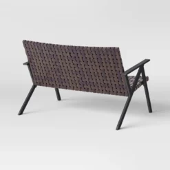 Campton Wicker Patio Loveseat Without Cushion - Threshold™ -Home Living GUEST d9260c5d 35cf 43ad 8dae 0d3a9019b90b