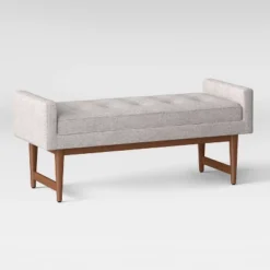Verken Mid Century Modern Settee Bench - Threshold™ -Home Living GUEST d966b2ae 62bc 4c1b 89ab 67771f60d4a1