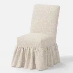 Ruffled Slipcover Dining Chair - Threshold™ Designed With Studio McGee -Home Living GUEST e0f8c350 c0c3 4d6f b5b1 a4a5d3b98952