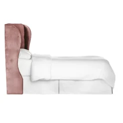 Tufted Velvet Upholstered Wingback Headboard - Skyline Furniture -Home Living GUEST e254d1ec f98b 4b3f 8271 7e6796b88edd