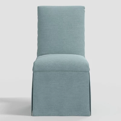 Samy Skirted Slipcover Dining Chair In Linen - Threshold™ 2 Samy Skirted Slipcover Dining Chair In Linen - Threshold™ - Image 2