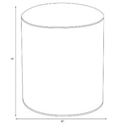 Contrast Welt Drum Ottoman In Velvet - Threshold™ 8 Contrast Welt Drum Ottoman In Velvet - Threshold™ -Home Living GUEST e6b98d9e e7ce 44af 89da 9d87a6a40c66