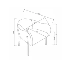 Gladden Rounded Back Anywhere Chair Dark Green - Threshold™ -Home Living GUEST e8f2d498 ed91 489d 9cf5 6616d4ab337b