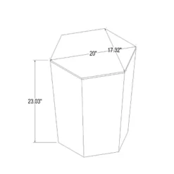 Ogden Burled Wood Accent Table - Threshold™ Designed With Studio McGee -Home Living GUEST eaf2884b d08a 4c13 af92 65c60a9fa984