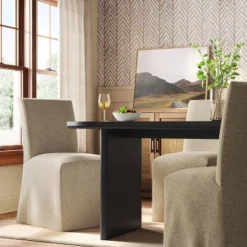 Kay Slipcovered Dining Chair - Threshold™ -Home Living GUEST eb1a7dcd 3874 424b 829c 680a88c7b405