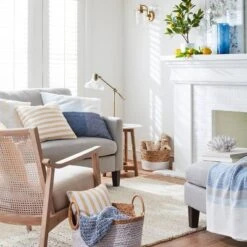 Lanham Marble Top Side Table Brown - Threshold™ -Home Living GUEST ec92174d 7f31 4f27 8aef 6f58c8539f49