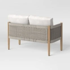 Pasadena Patio Loveseat - Gray - Threshold™ Designed With Studio McGee -Home Living GUEST ef542285 ed5f 4d45 b9b1 637135c89991