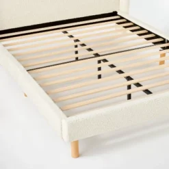 Kessler Bed In Cream Faux Shearling - Threshold™ Designed With Studio McGee 13 Kessler Bed In Cream Faux Shearling - Threshold™ Designed With Studio McGee -Home Living GUEST f047c991 5648 4359 9e5c b7617db92b77