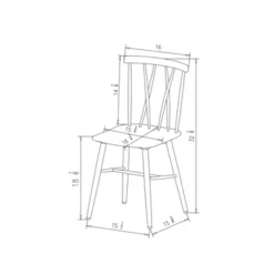 Becket Metal X Back Dining Chair - Threshold™ -Home Living GUEST f2a2a7fc fc3a 4aa1 86a0 390d7f0c0fdc