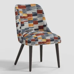 Geller Modern Dining Chair In Geometric - Threshold™ -Home Living GUEST f2aaddcd ae5d 4d5e 9056 e6cfcc12fbbc