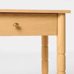 60" Modern Wooden Console Table With Drawer Brown - Threshold™ Designed With Studio McGee -Home Living GUEST f3f027f6 d74c 4314 a237 fec9f2071654