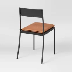 Clion Metal Dining Chair Black/Caramel Faux Leather - Threshold™ 7 Clion Metal Dining Chair Black/Caramel Faux Leather - Threshold™ -Home Living GUEST f458a01c d806 4965 abc0 b6fcfff52698