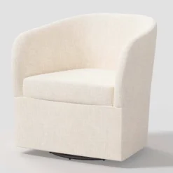 Rhea Swivel Chair In Linen - Threshold™ 21 Rhea Swivel Chair In Linen - Threshold™ -Home Living GUEST f50082cd f8a3 4a9b a827 28be80222cee