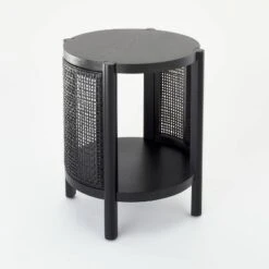 Portola Hills Woven Accent Table - Threshold™ Designed With Studio McGee -Home Living GUEST f87c2a8b df1d 4f1b b461 964c7eeb57ee