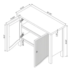 Elder 2 Door Cabinet Natural - Threshold™ Designed With Studio McGee -Home Living GUEST f8cc78b5 0f8d 40a3 b23d c1603c477653